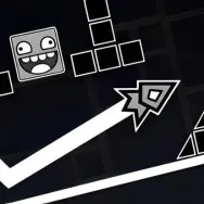 Play Geometry Dash Black Line Now