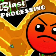 Play Geometry Dash Blast Processing Now