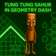 Play Tung Tung Sahur in Geometry Dash Now